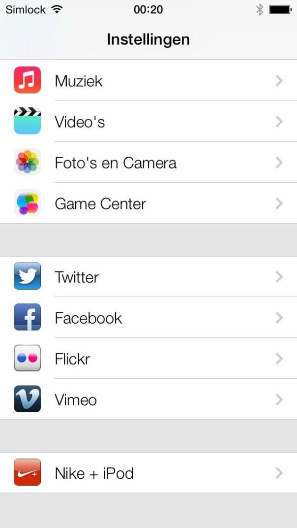 iOS-7-Settings-Flickr-and-Vimeo